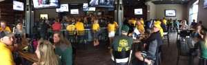 Bison game day at Herd and Horns Bar and Grill